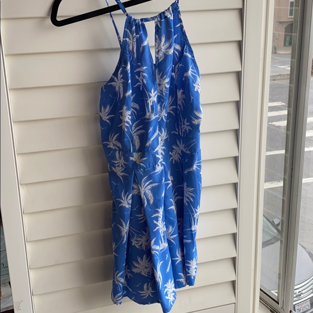 Hollister romper with palm trees